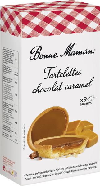 Bonne Maman Tartelettes chocolat lait caramel