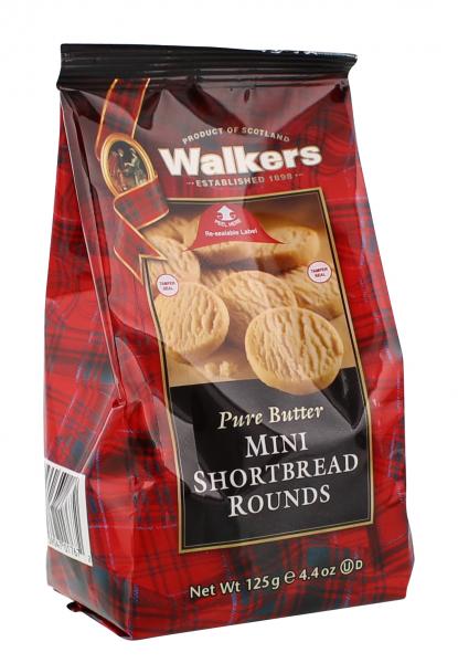 Walkers Pure Butter Mini Shortbread Rounds