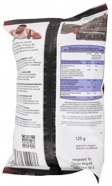 Pepper-King Habanero-Kartoffelchips