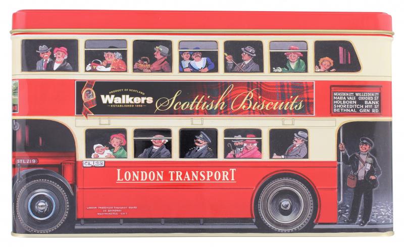 Walkers Biscuit Selection London Bus Tin 
