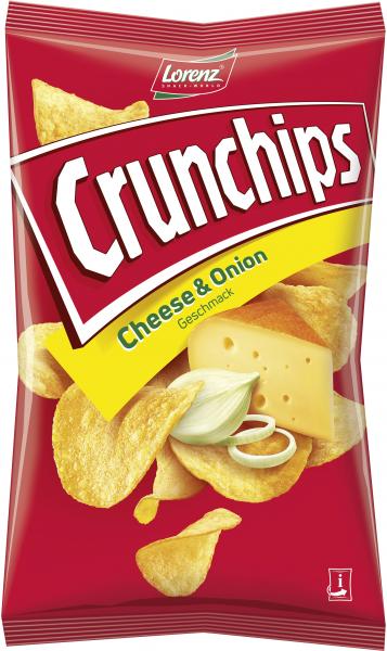 Lorenz Crunchips Cheese & Onion