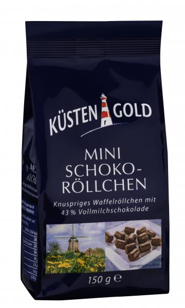 Küstengold Mini Schoko-Röllchen