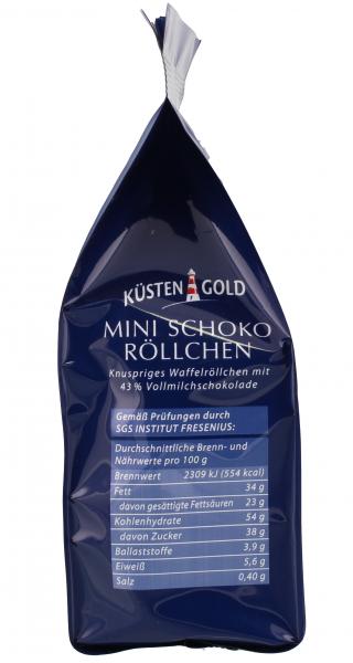 Küstengold Mini Schoko-Röllchen