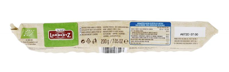 Lambertz Bio Hafer Cookies Vollmilchschokolade