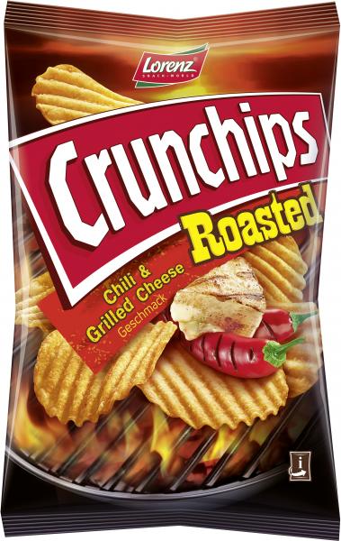 Lorenz Crunchips Roasted Chili & Grilled Cheese