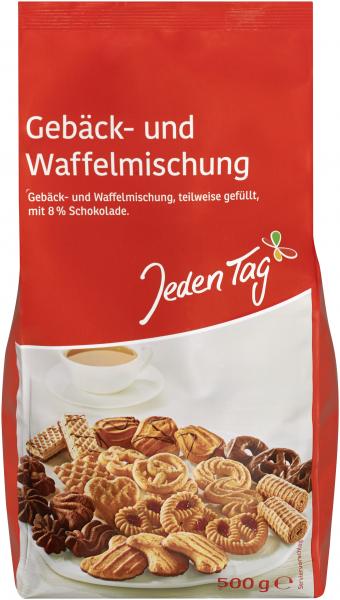 Jeden Tag Gebäck- und Waffelmischung