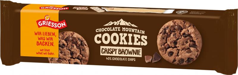 Griesson Chocolate Mountain Cookies Crispy Brownie
