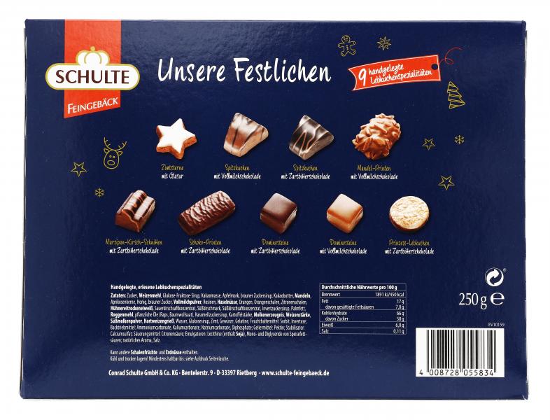Schulte Feingebäck Unsere Festlichen