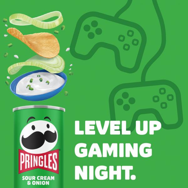 Pringles Sour Cream & Onion Chips 