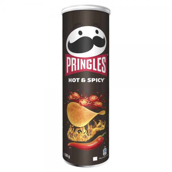 Pringles Hot & Spicy Chips 