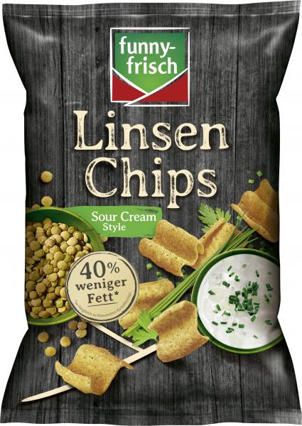 Funny-frisch Linsen Chips Sour Cream Style