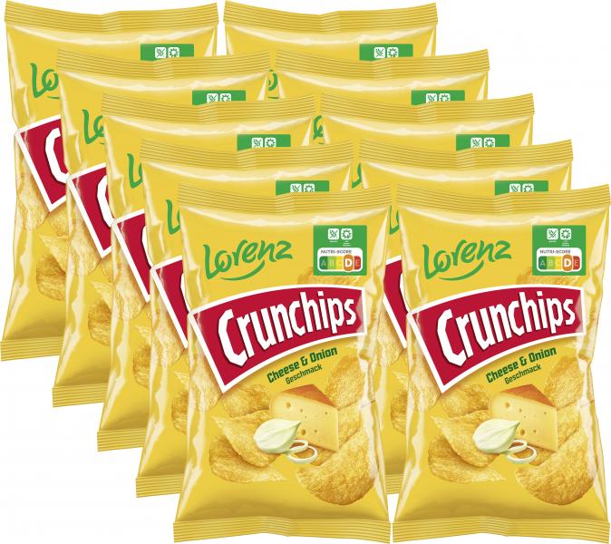 Lorenz Crunchips Cheese & Onion