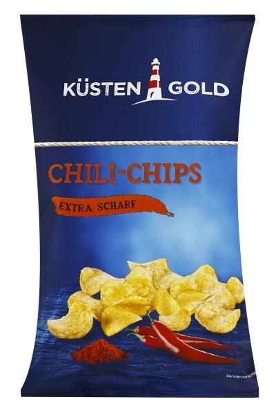 Küstengold Chili Chips extra scharf