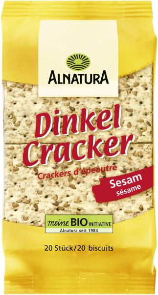 Alnatura Dinkel Cracker Sesam