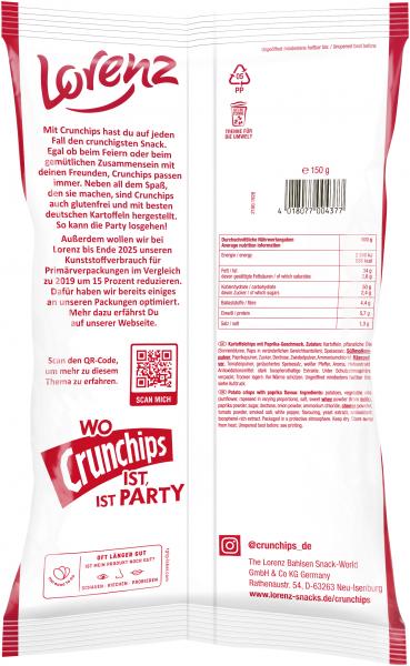 Lorenz Crunchips Paprika