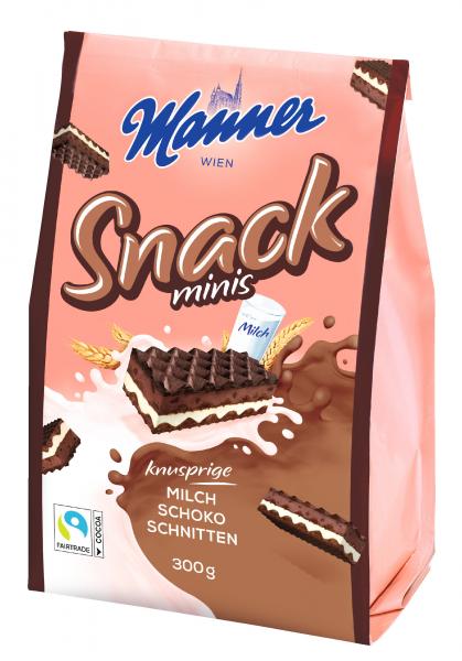 Manner Snack Minis Schoko