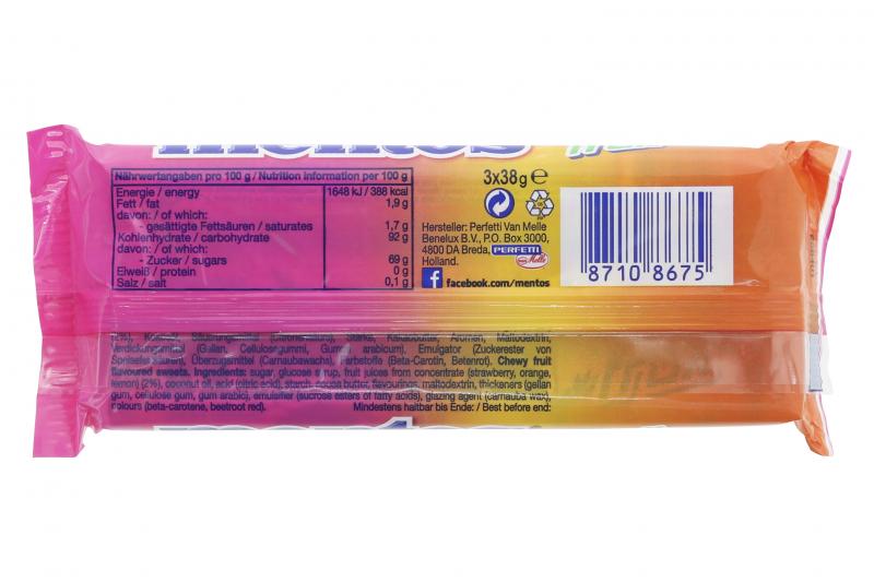 Mentos Fruit