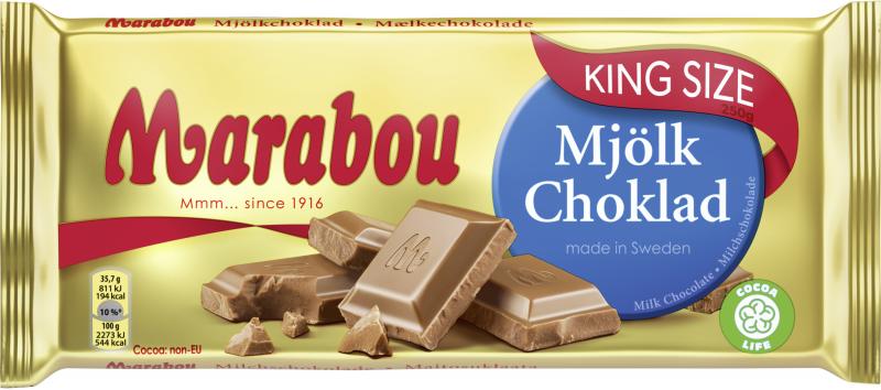 Marabou Mjölkchoklad Vollmilch King Size