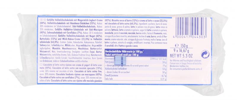 Ritter Sport Mini Bunte Vielfalt