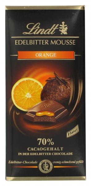 Lindt Edelbitter Mousse Orange 70%