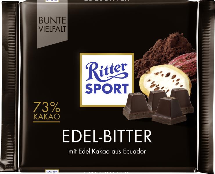 Ritter Sport Bunte Vielfalt Edel-Bitter