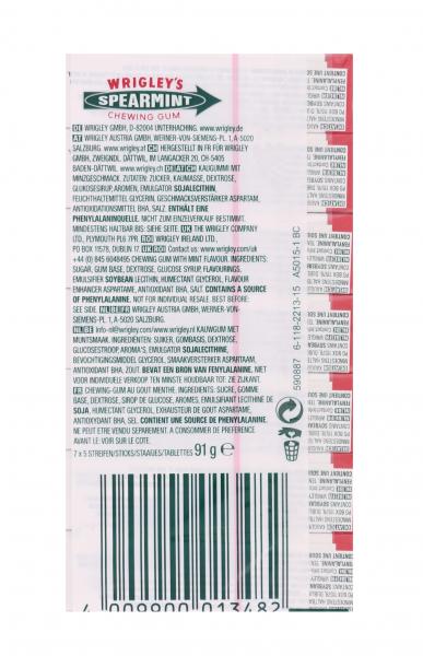 Wrigley's Spearmint