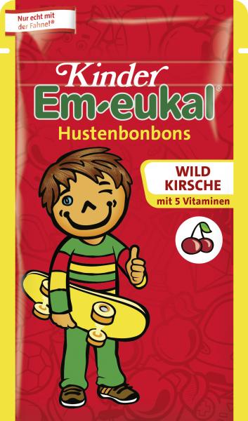 Em-eukal Kinder Hustenbonbons Wildkirsche