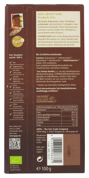 Gepa Bio Grand Noir Feinherb