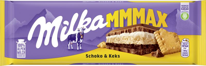 Milka XXL Tafel Schoko & Keks
