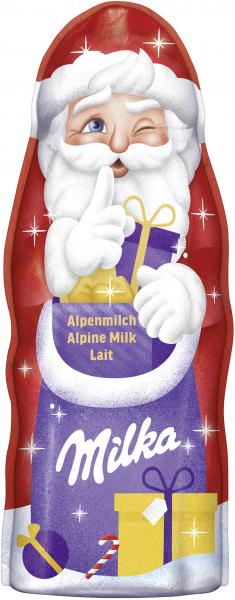 Milka Weihnachtsmann Alpenmilch