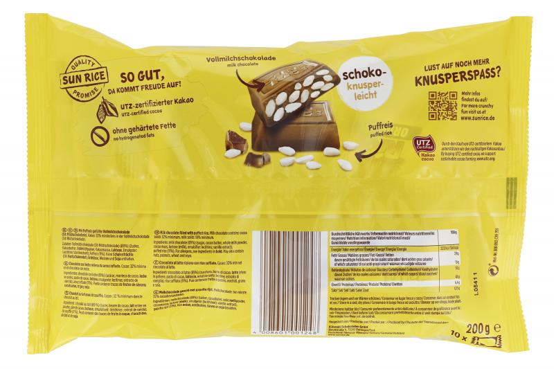 Sun Rice Original Mini Puffreisschokolade
