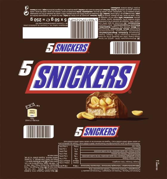 Snickers Schokoriegel Multipack
