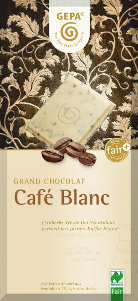 Gepa Bio Grand Chocolat Café Blanc
