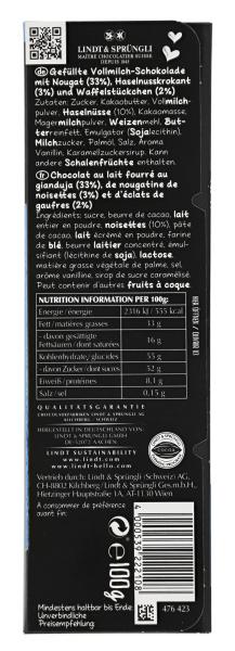 Lindt Hello Crunchy Nougat Tafel