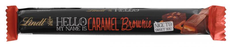 Lindt Hello Caramel Brownie Stick