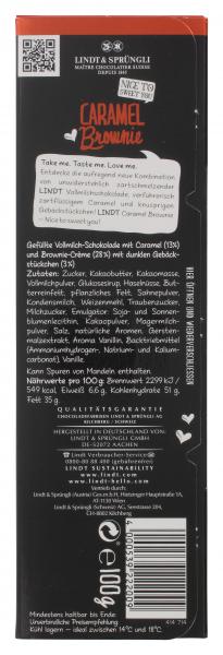 Lindt Hello Caramel Brownie Tafel