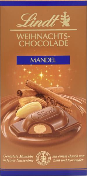 Lindt Weihnachts-Chocolade Mandel