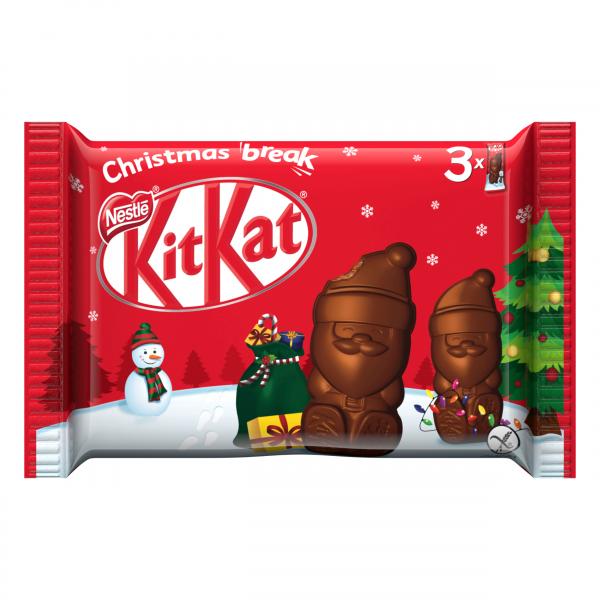 Kitkat Mini-Weihnachtsmänner