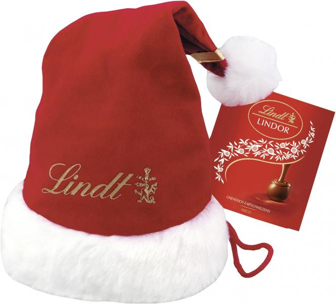 Lindt Lindor Weihnachtsmann-Mütze
