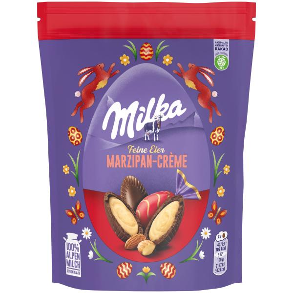 Milka Feine Eier Marzipan-Creme