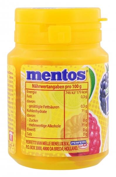 Mentos Full Fruit Kaugummi