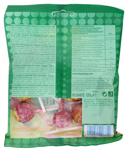 Chupa Chups Lollipops Fruit
