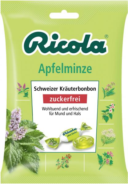 Ricola Apfelminze zuckerfrei
