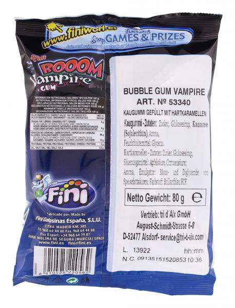 Fini Boom Vampire Bubble Gum