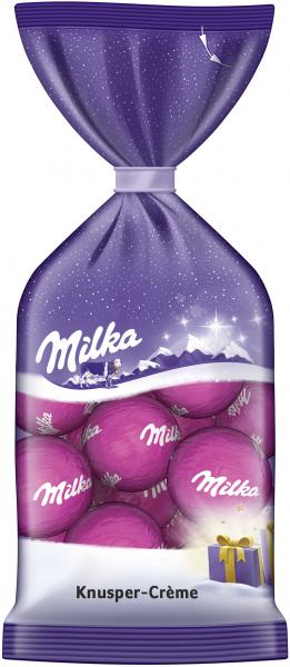 Milka Weihnachtskugeln Knusper-Crème
