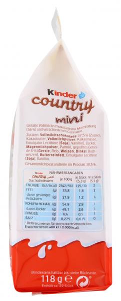Kinder Country mini