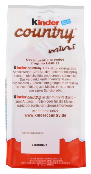 Kinder Country mini