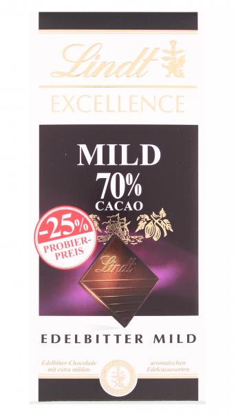 Lindt Excellence Edelbitter mild 70%