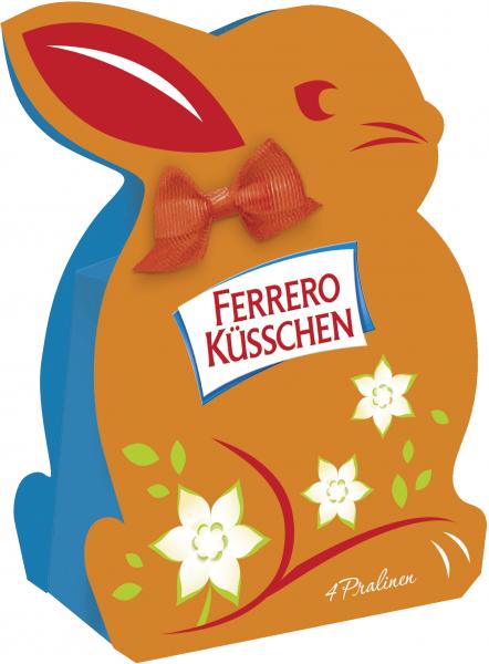 Ferrero Küsschen 4er Osterhäschen