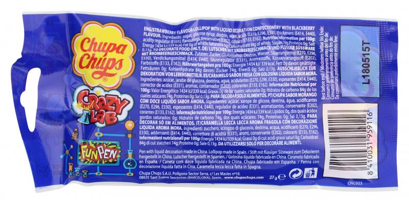 Chupa Chups Crazy Lab Fun Pen